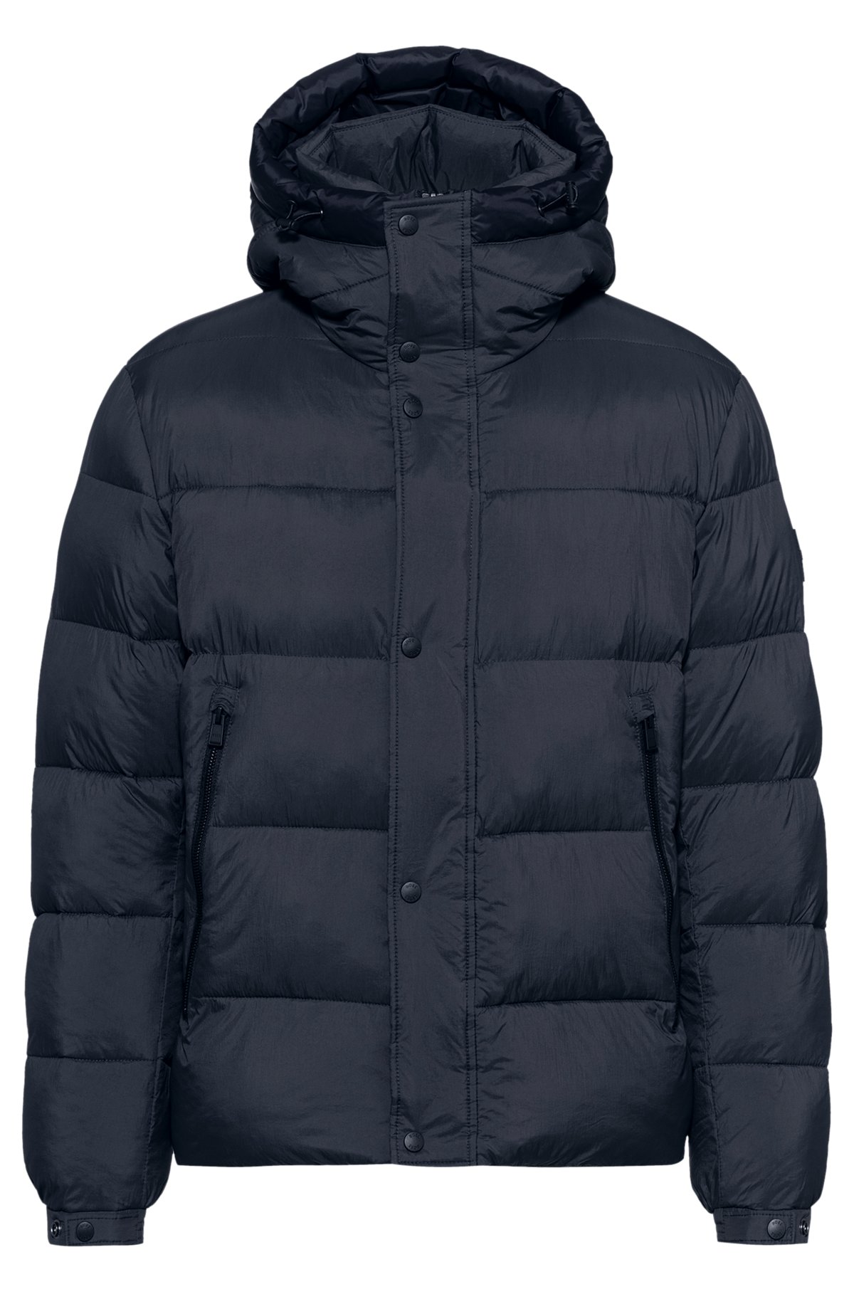 BOSS - Relaxed-fit jacket with water-repellent finish