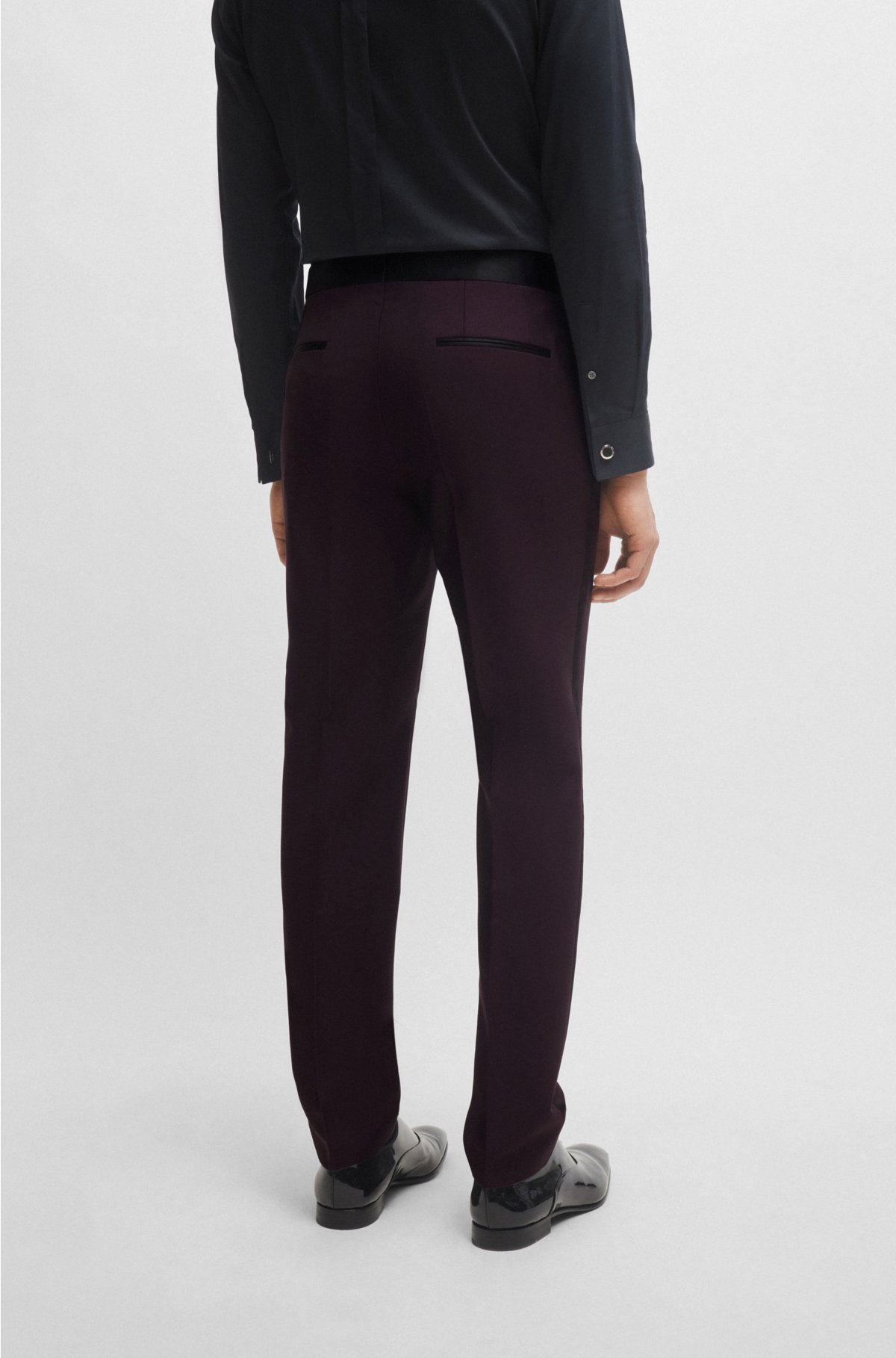 Men's Polyester Tuxedo Trousers ― item# 27112