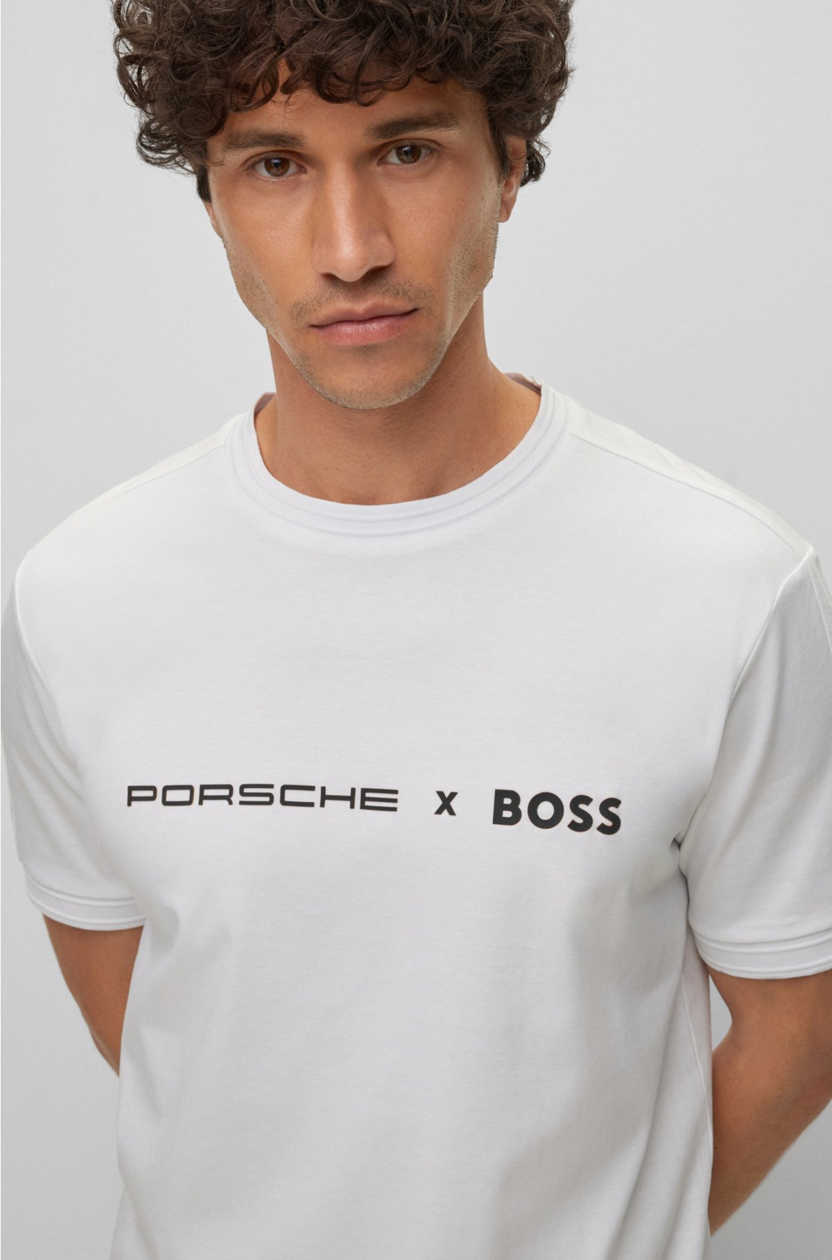Porsche X Boss Degrade Print T-Shirt