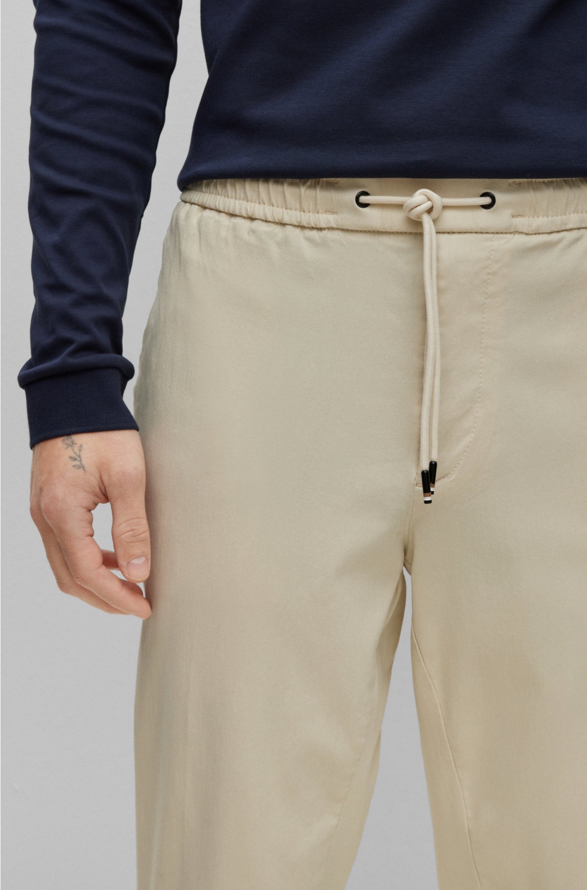 New Zara The Melange Pants Womens Size 29 Slim Trouser Bi Stretch