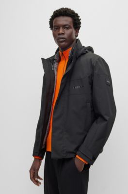 BOSS - jacket with water-repellent finish