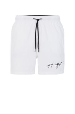 All white 2024 swimming trunks