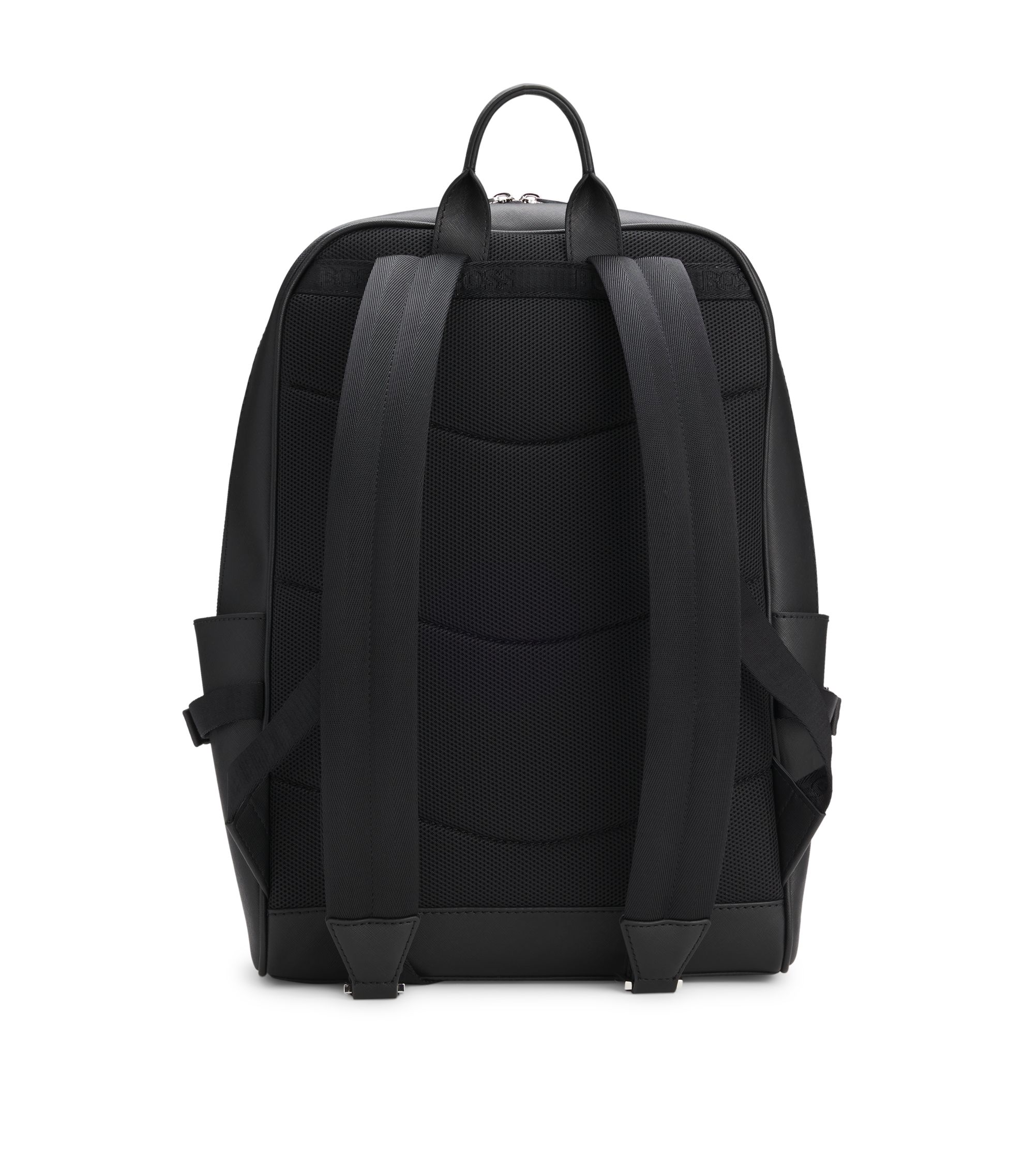 BOSS - Backpack with foil-print logo - Black