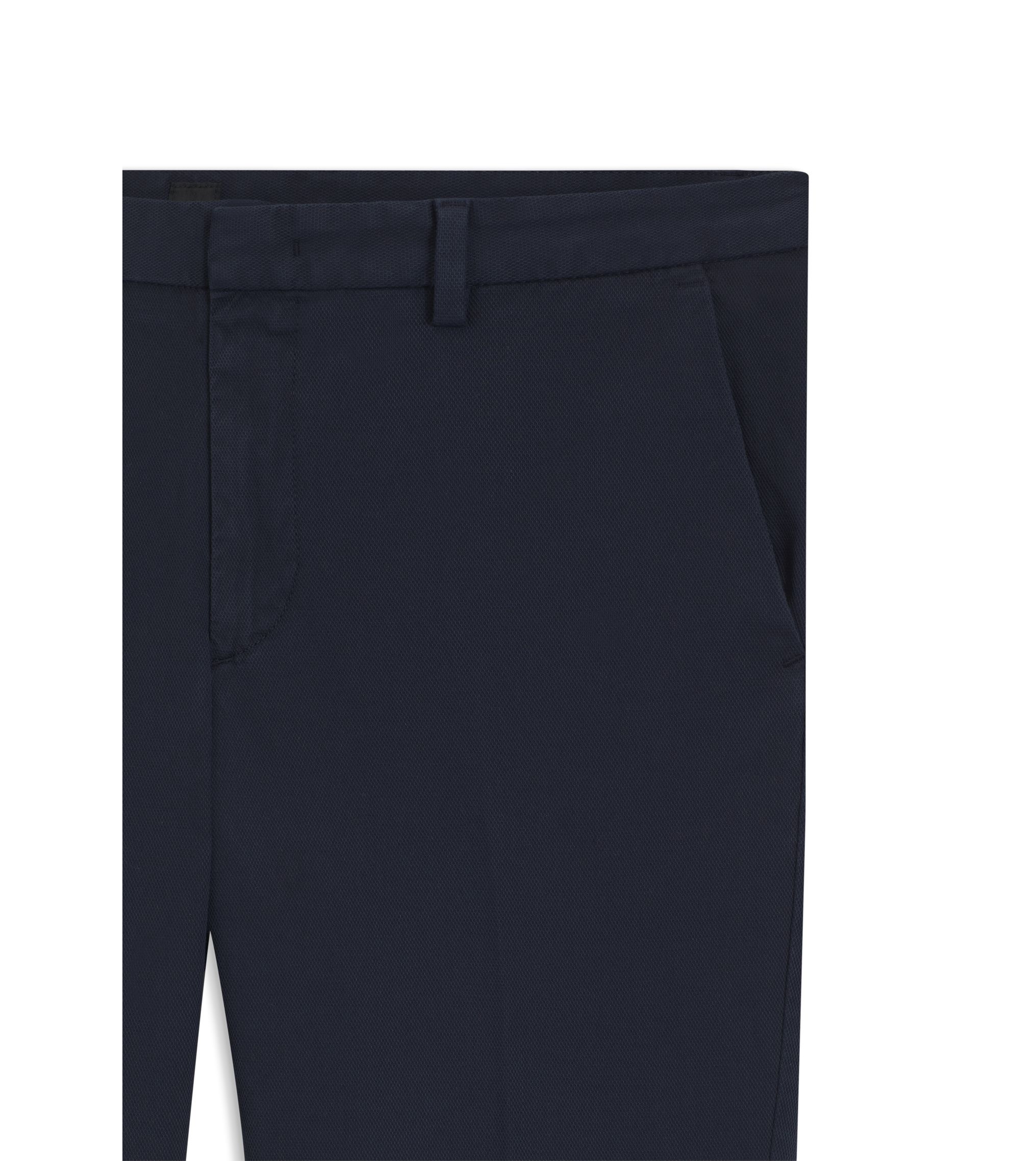 BOSS - Slim-fit chinos in a stretch-cotton blend - Dark Blue