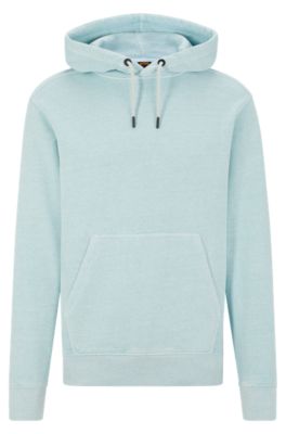 Blue hugo best sale boss hoodie