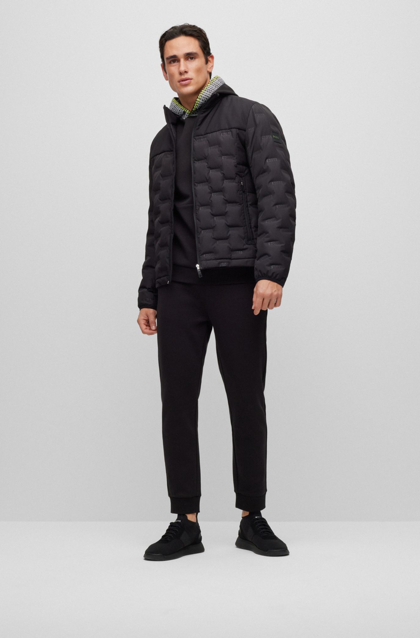 hugo boss down filled jacket