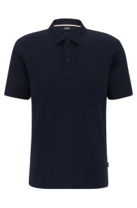 a blend BOSS Regular-fit cotton shirt - polo in