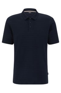 BOSS - Regular-fit polo shirt in a cotton blend