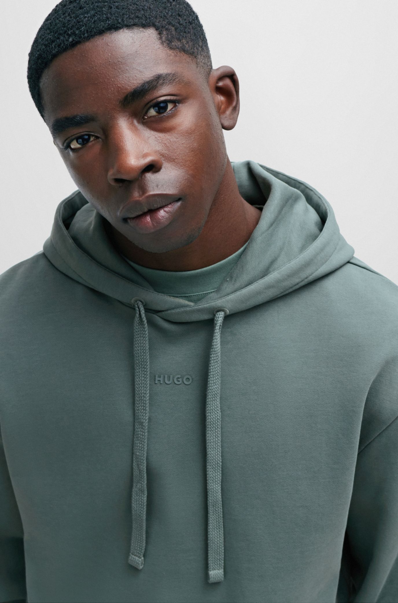 Hugo boss 2025 green hoodie