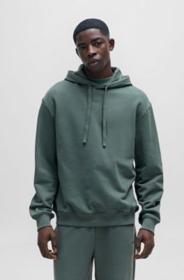Essential Terry Cotton Hoodie W/ Logo