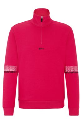 Hugo boss shop jumper pink