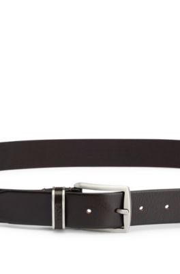 Bally Emblem logo-buckle belt - Black