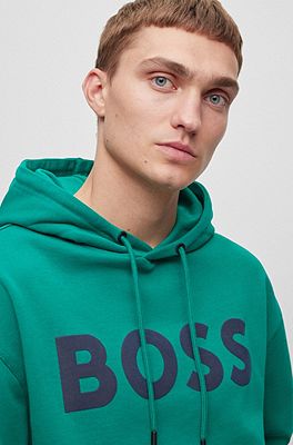 Hugo boss green outlet sweatshirt