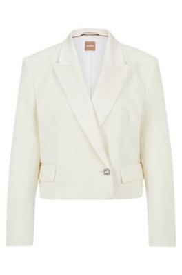 Hugo boss on sale white coat