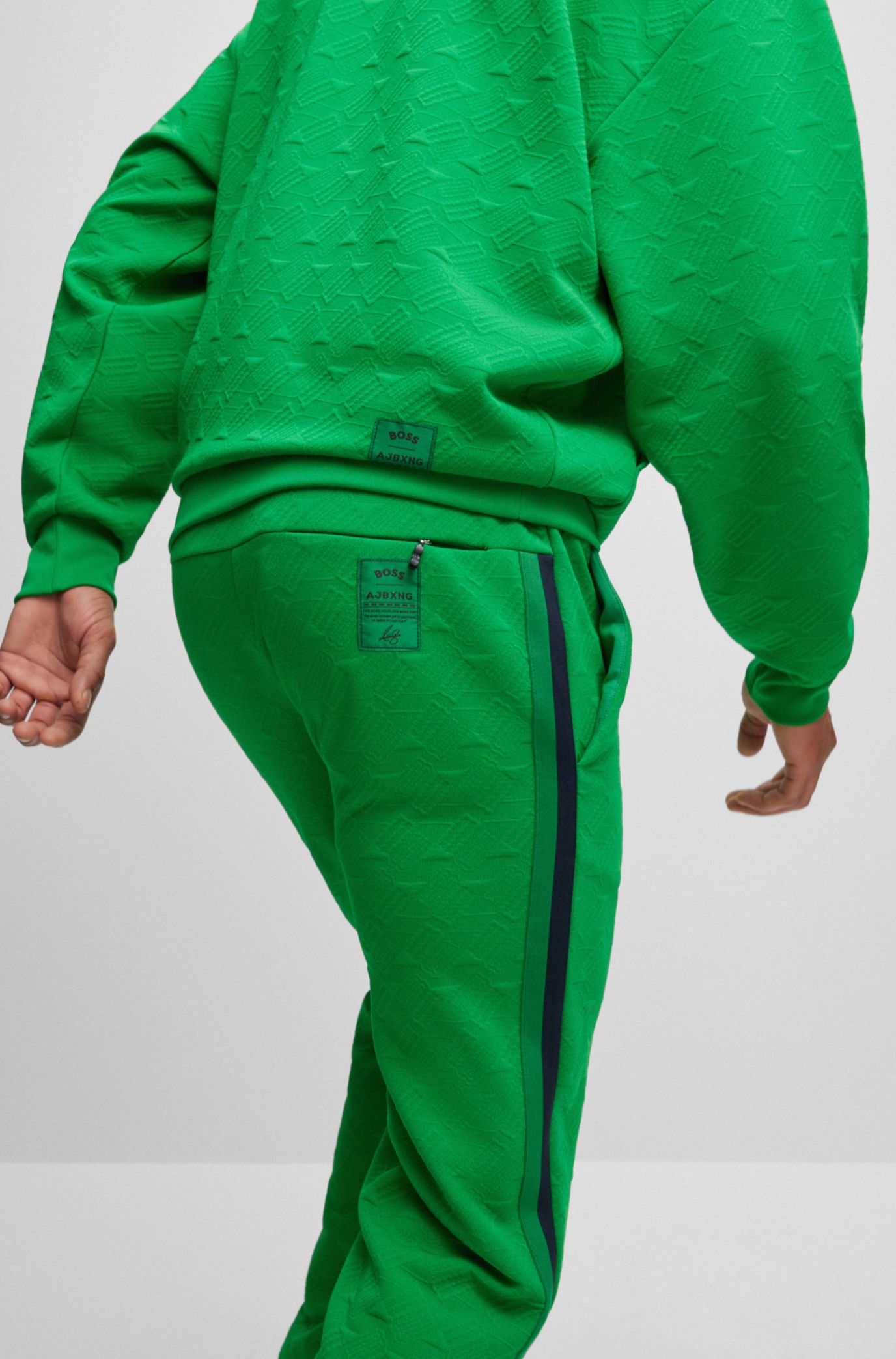 Hugo boss 2025 green label tracksuit