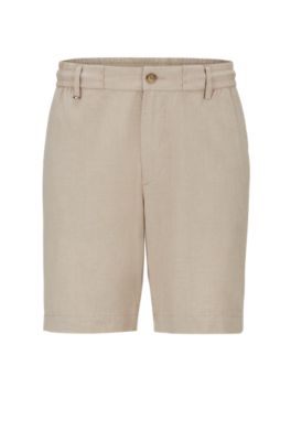 Hugo boss outlet linen shorts