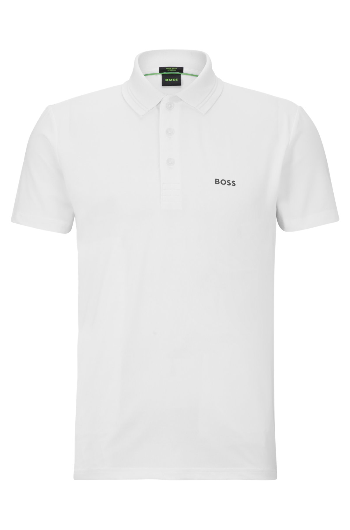 Lacoste L!ive Polo Shirt with Pocket in White for Men