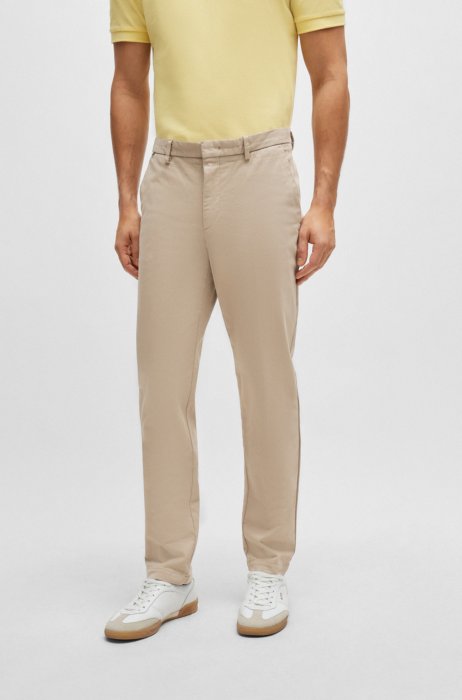 in polo shirt - blend cotton BOSS Regular-fit a