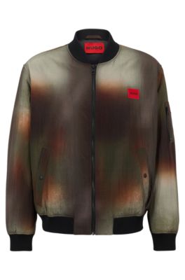 Jacquard Camo Fleece Blouson - Men - Ready-to-Wear