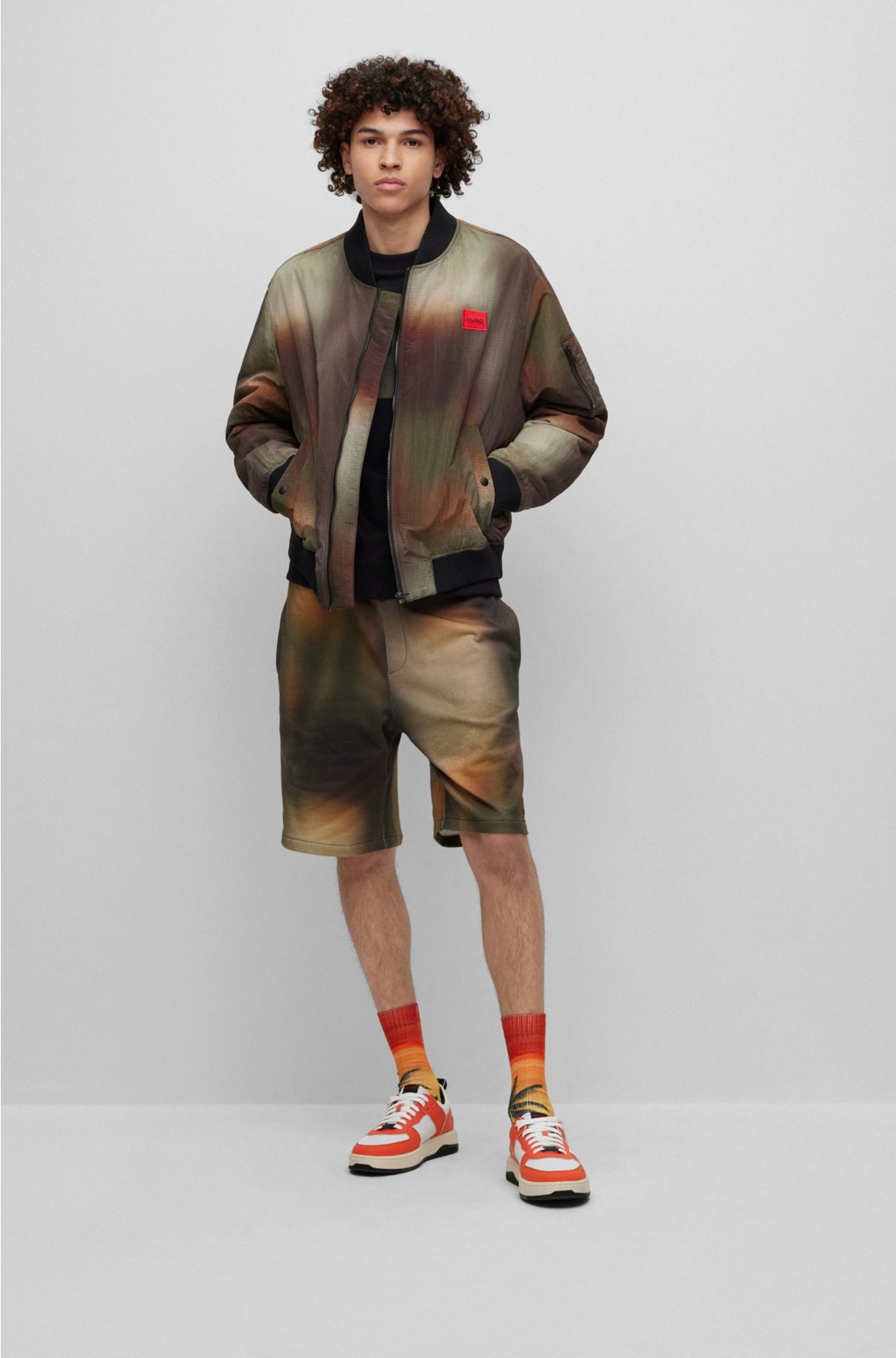 Louis Vuitton Monogram Camo Fleece Blouson Review#shorts