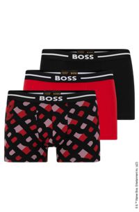 Looney Tunes x BOSS three-pack of logo trunks, Assorted-Pre-Pack
