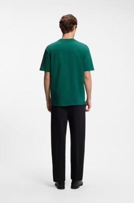 Cotton-jersey T-shirt, Dark Green
