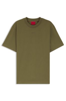 Camiseta relaxed fit en algod&oacute;n con logo estampado, Cal