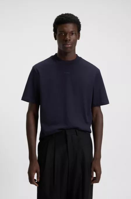 Logo-print T-shirt in cotton jersey