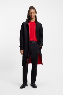 T-shirt d&eacute;contract&eacute; en coton &agrave; logo imprim&eacute;, Rose clair