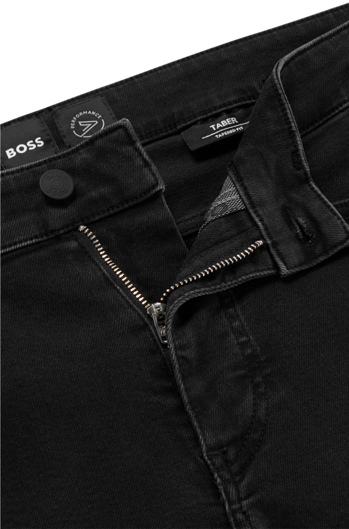 Supreme Logo Stripe Jacquard Denim Shirt BlackSupreme Logo Stripe Jacquard  Denim Shirt Black - OFour