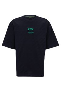 BOSS - BOSS x AJBXNG relaxed-fit logo-print T-shirt with monogram