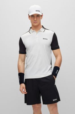 Hugo Boss Boss X Matteo Berrettini Polo Shirt With Logo In White