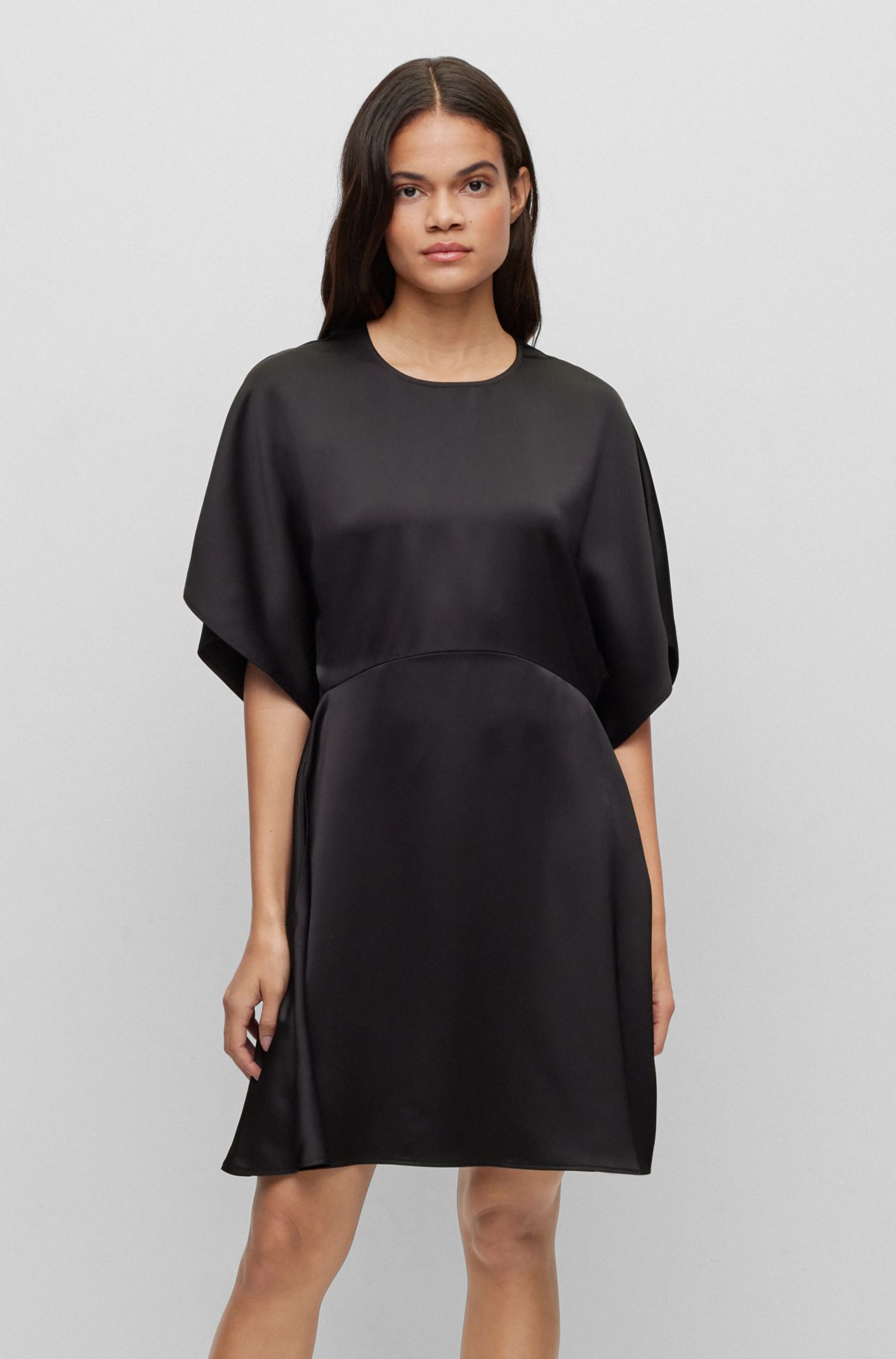 Filippa Faux Fur Trim Kimono