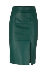 Hugo boss shop green pencil skirt