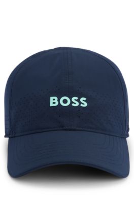 HUGO BOSS X RUSSELL ATHLETIC COTTON TWILL CAP, Light Beige