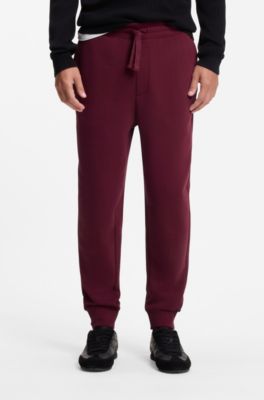 Pantalones de ch&aacute;ndal de algod&oacute;n, Rosa oscuro