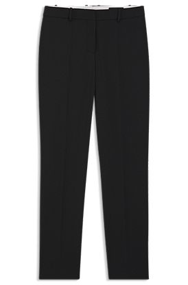 Pantalon Regular à la coupe fuselée en laine vierge italienne
