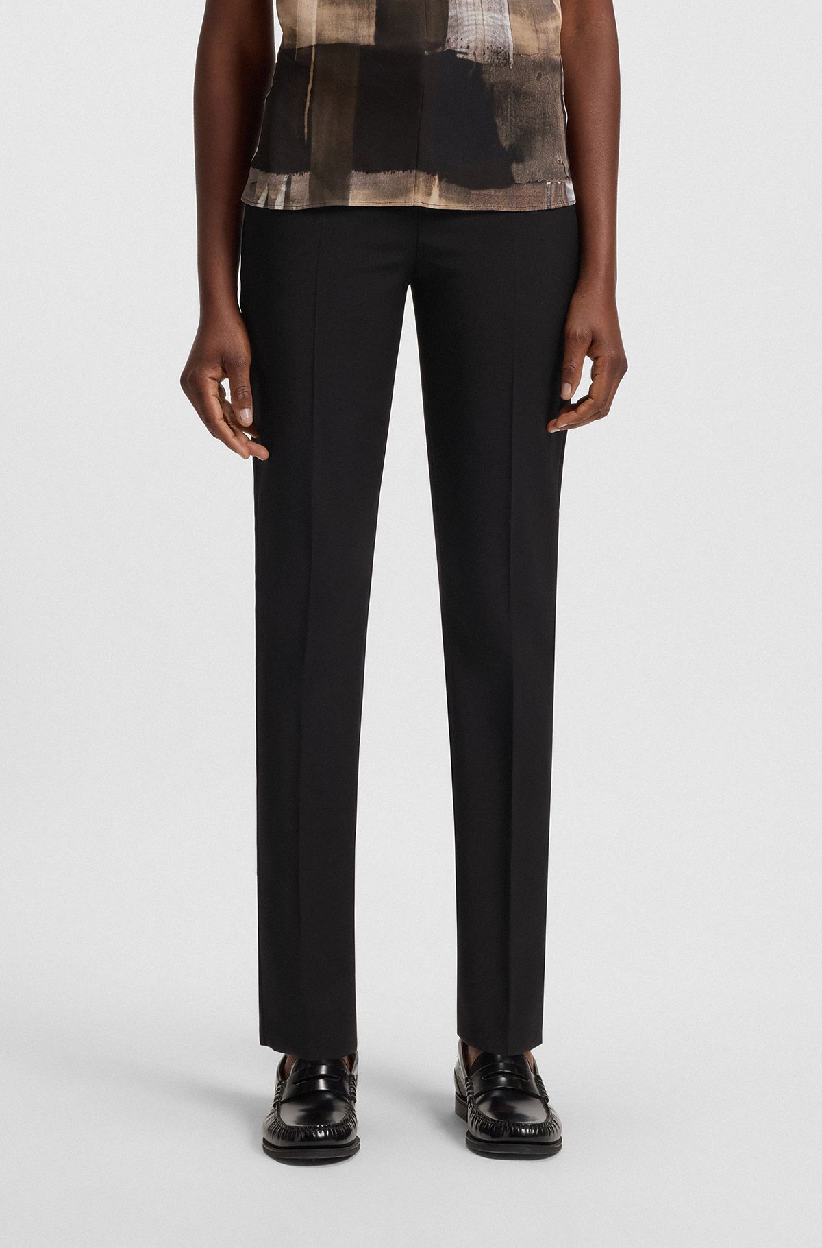 Pants in Black by HUGO BOSS | Women Pants in Black by HUGO BOSS | Women