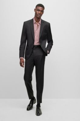 black suit pink dress shirt Pink Dress Shirt with Black Suit Outfits (9 ideas & outfits)