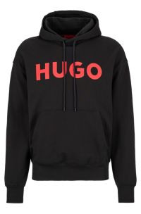 HUGO - All-gender relaxed-fit hoodie