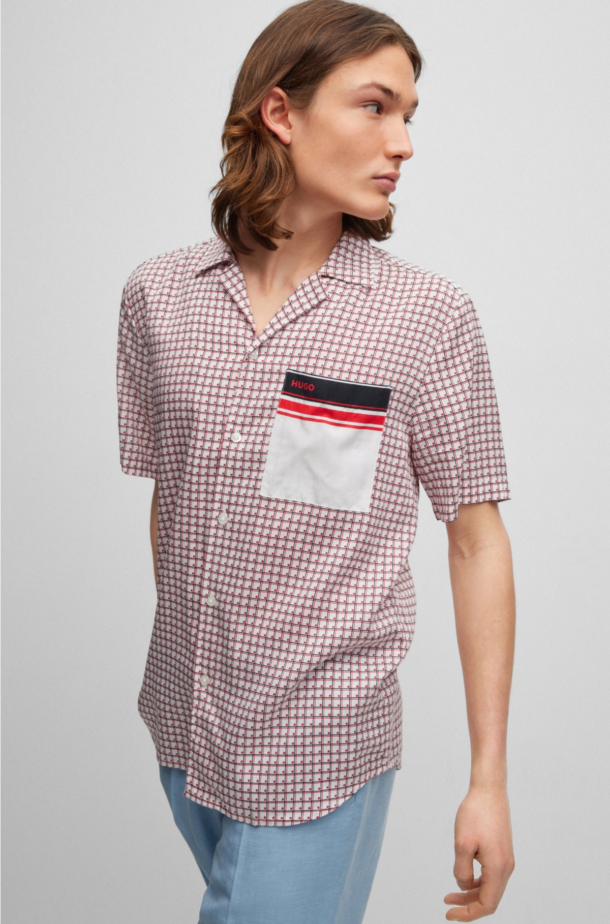Camisa denim con Monograma Tie-Dye - Hombre - Ready to Wear