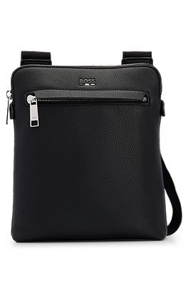 Hugo boss cheap men's bags leather