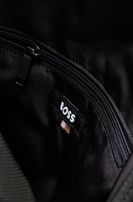 Backpack with tonal logo detail, Black