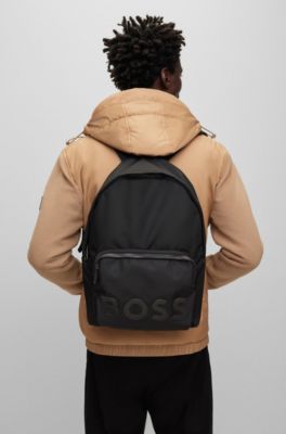BOSS - Backpack with tonal logo detail 