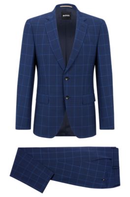 Hugo boss checkered suit new arrivals