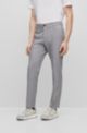 Pantalon Slim Fit en coton mélangé, Gris sombre