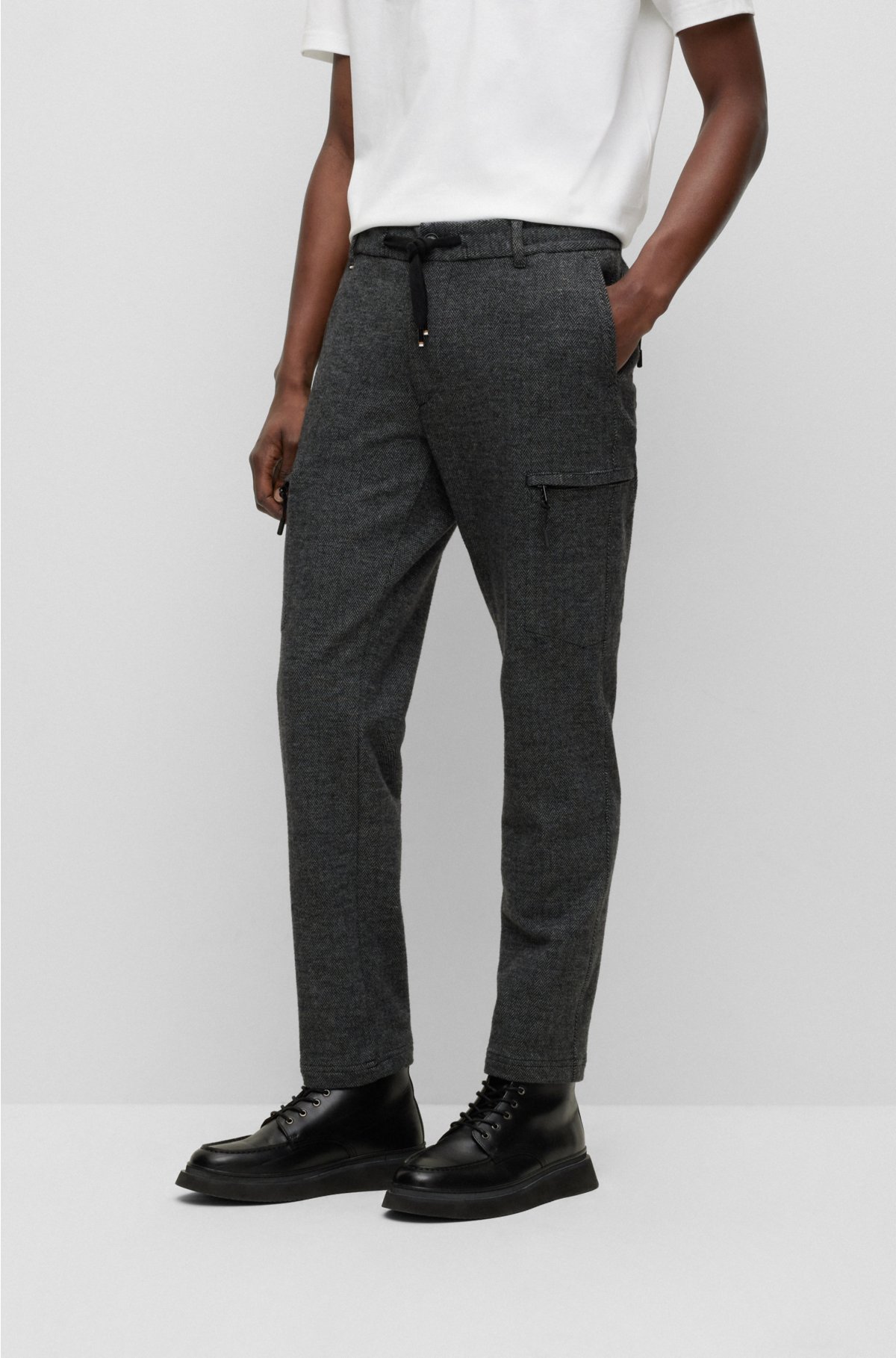 Casual trousers for men by HUGO BOSS