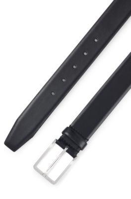 Leather belt, Black