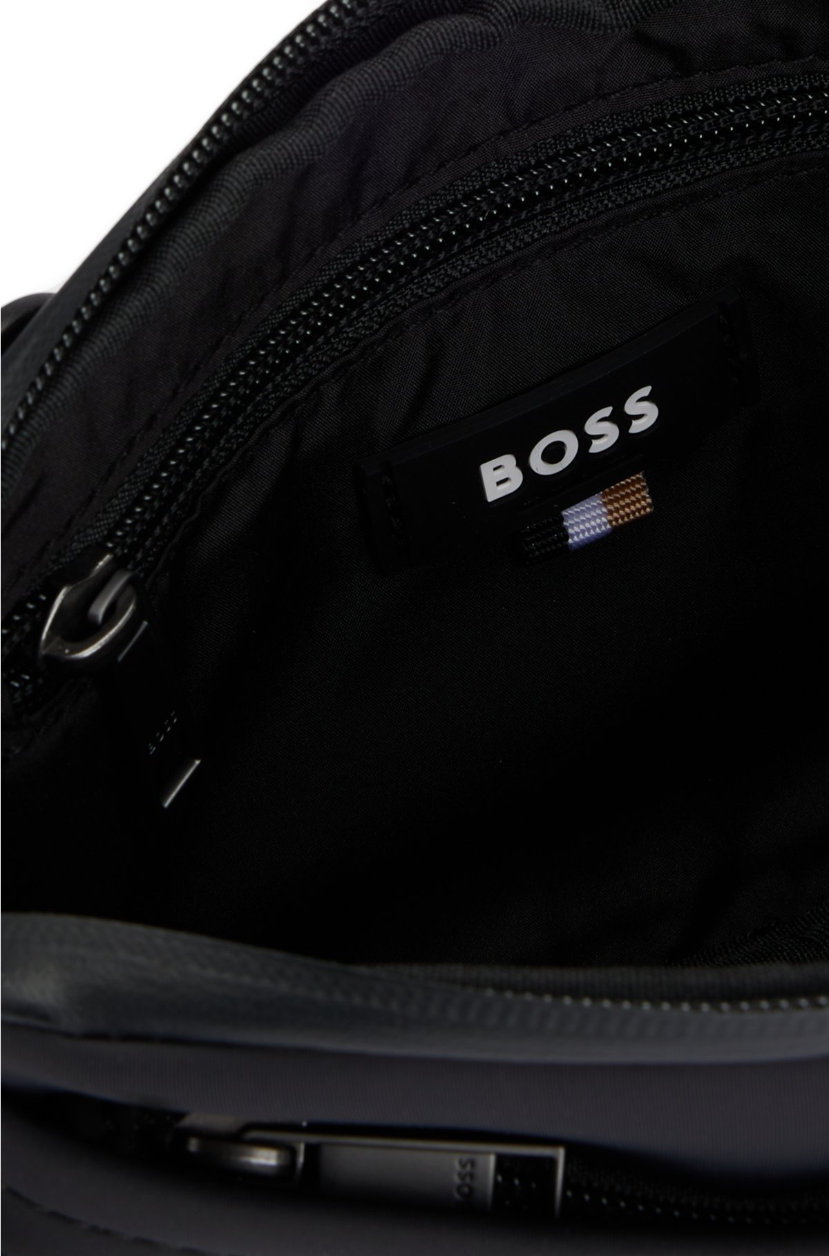 BOSS - Neoprene reporter bag with embossed and printed logos