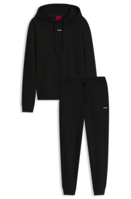 Ensemble de surv&ecirc;tement en coton, Noir